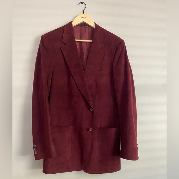 Suede men’s jacket - Picture 1 of 8